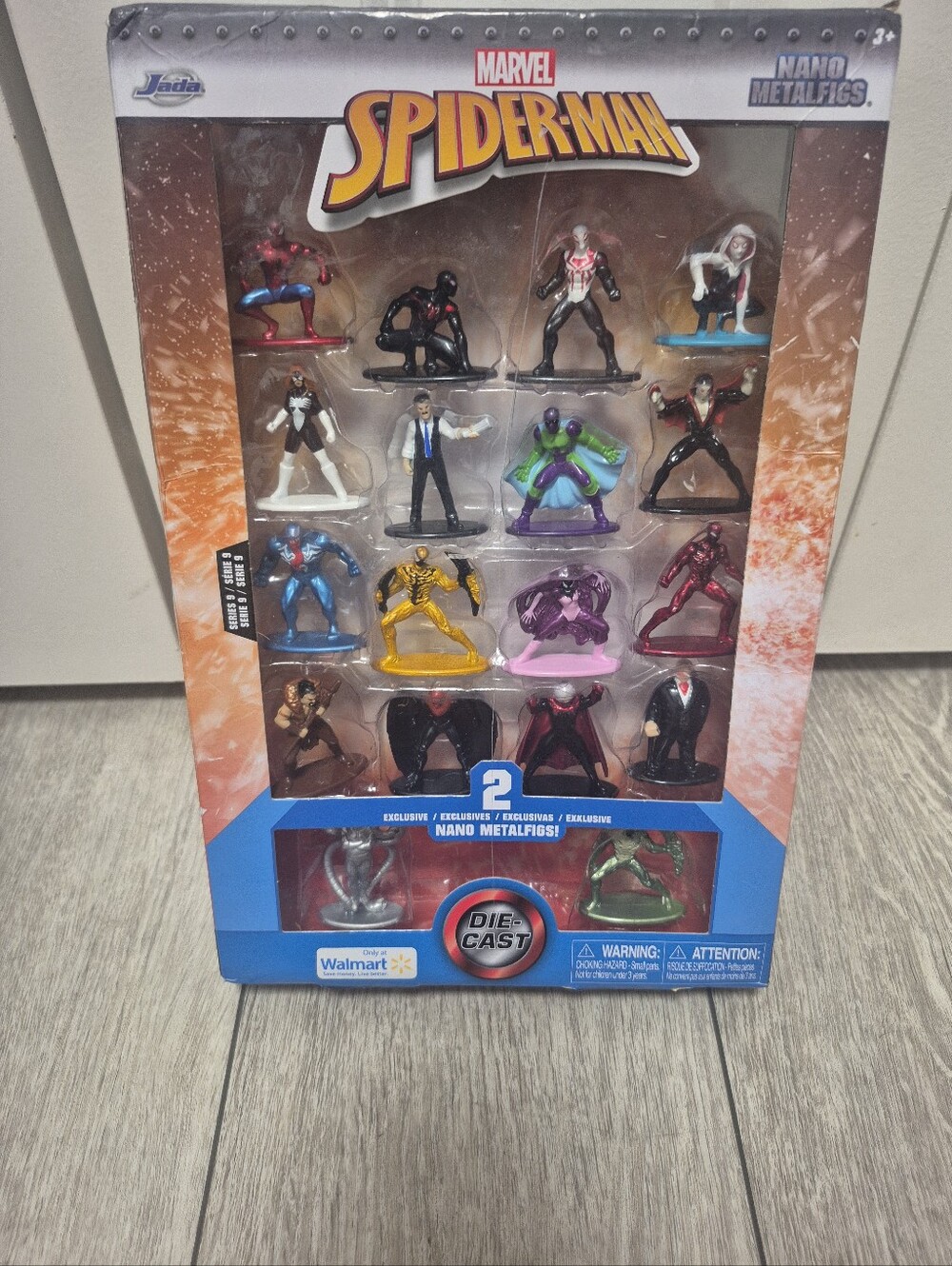 Marvel Spider-Man Kids Nano Metalfigs 18-Figure Set - Multi-Color